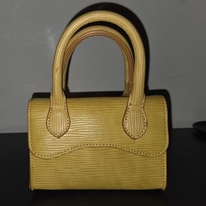 Micro Nano Yellow Handbag